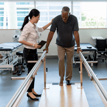 Rehabilitation Specialist with Client