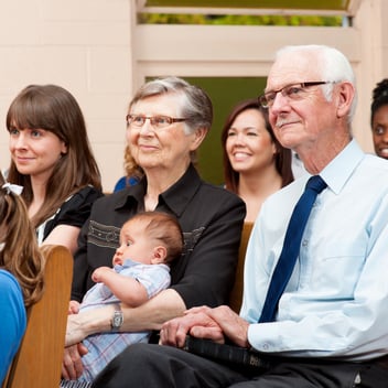 Family at Church