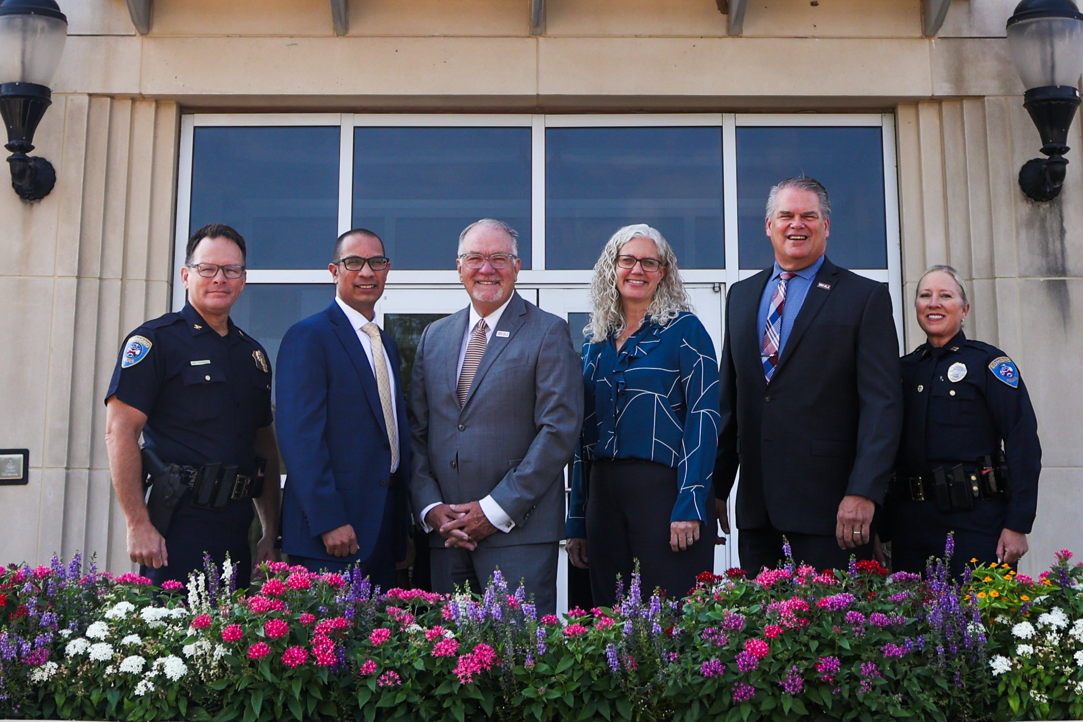 Leaders from SNU and Edmond Police Department