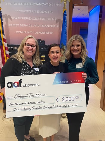 Graphic Design Major Wins Scholarship For Second Year in a Row