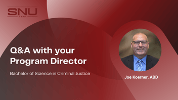 Program Director Q&A with Joe Koerner, ABD