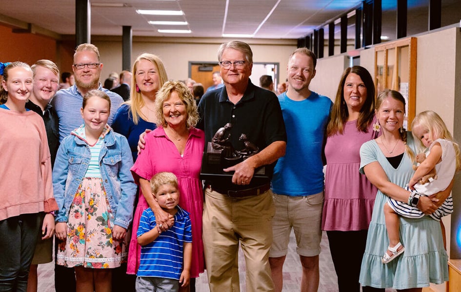Family photo of Phil White