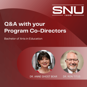 Q & A: Exploring SNU’s Bachelor of Arts in Education Program
