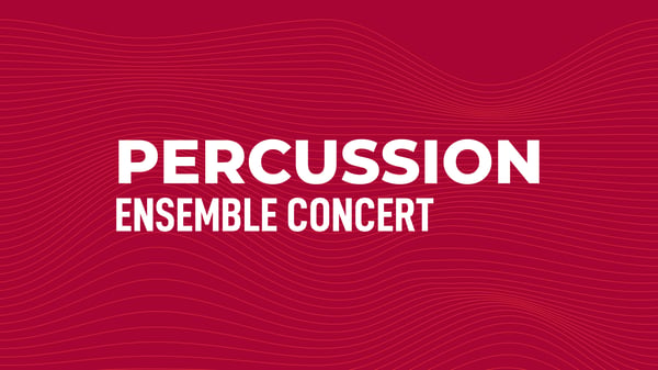 Percussion Ensemble Concert_FB Graphic