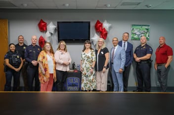 Members of the Tulsa Police Department and SNU Faculty & Staff