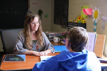 Special Education Professional Working with a Student