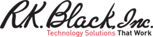 rk black logo