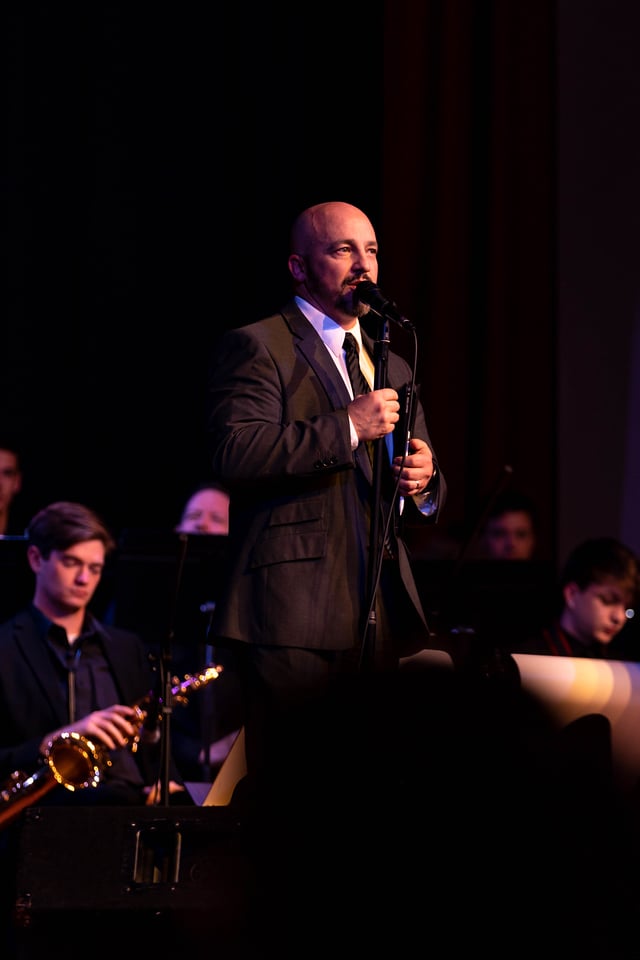 Dr. Jim Graves and jazz musicians