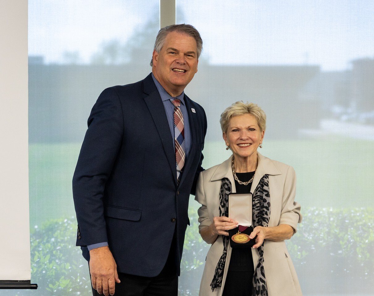Dr. Mark Winslow and Dr. Cathy Hutchings-Wedel