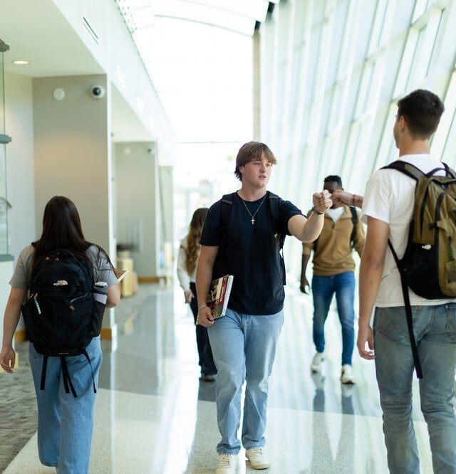 Students at Southern Nazarene University