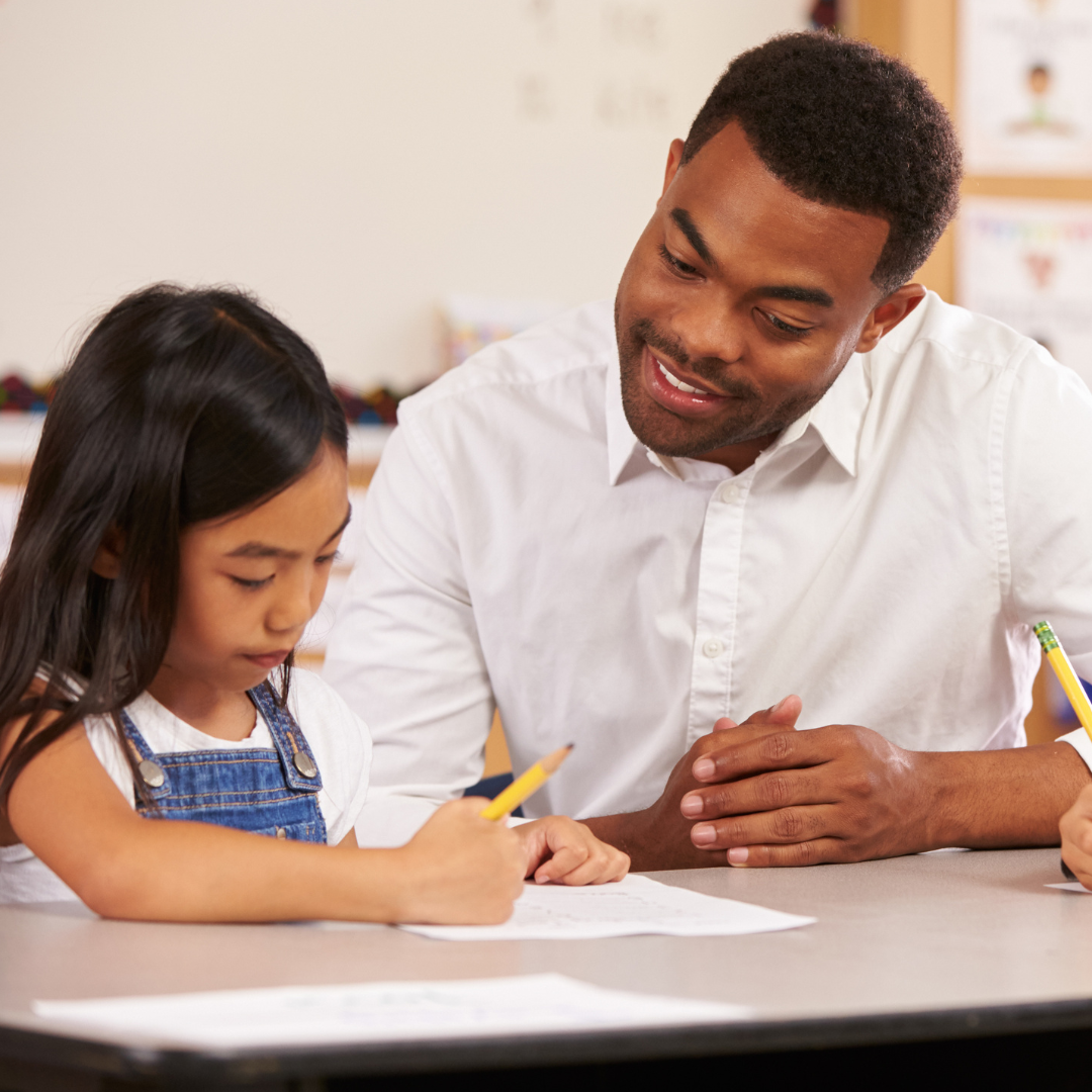 Teacher with Student