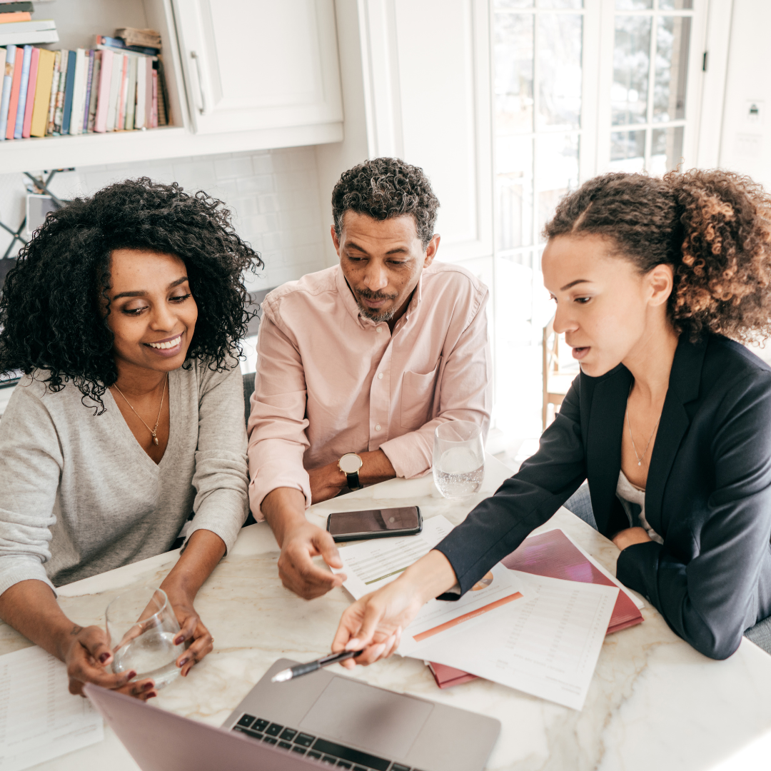 Family Discussing Financial Aid