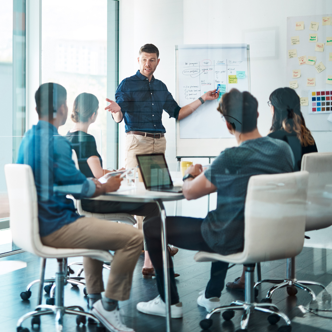 Working Professionals in an Office Setting