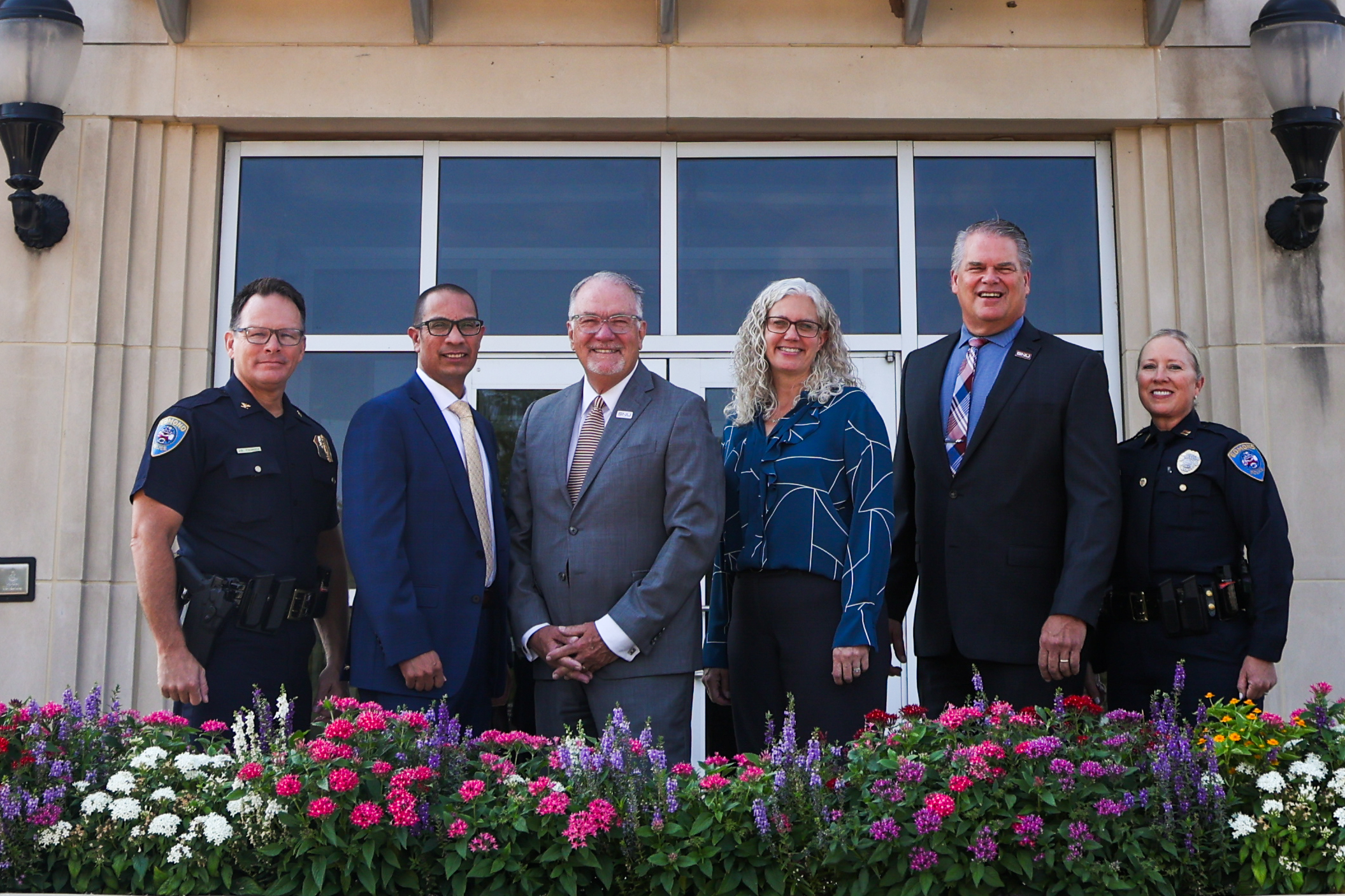 Leaders from SNU and Edmond Police Department