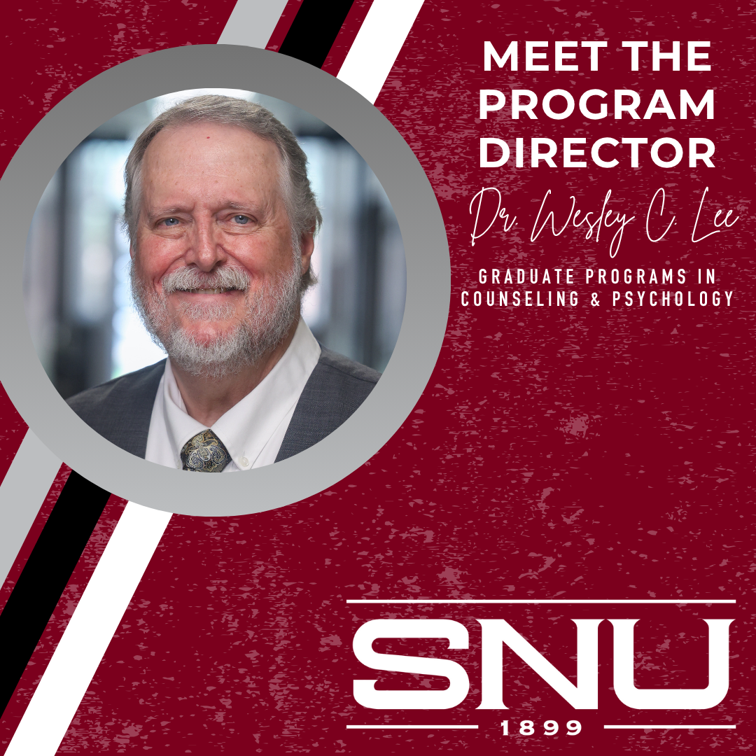 Meet the Program Director: Dr. Wesley C. Lee, Graduate Programs in Counseling & Psychology