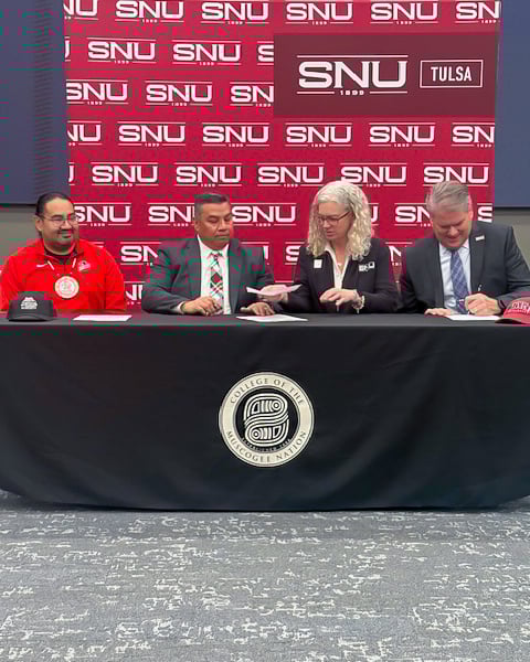 SNU and CMN Leadership on Signing Day