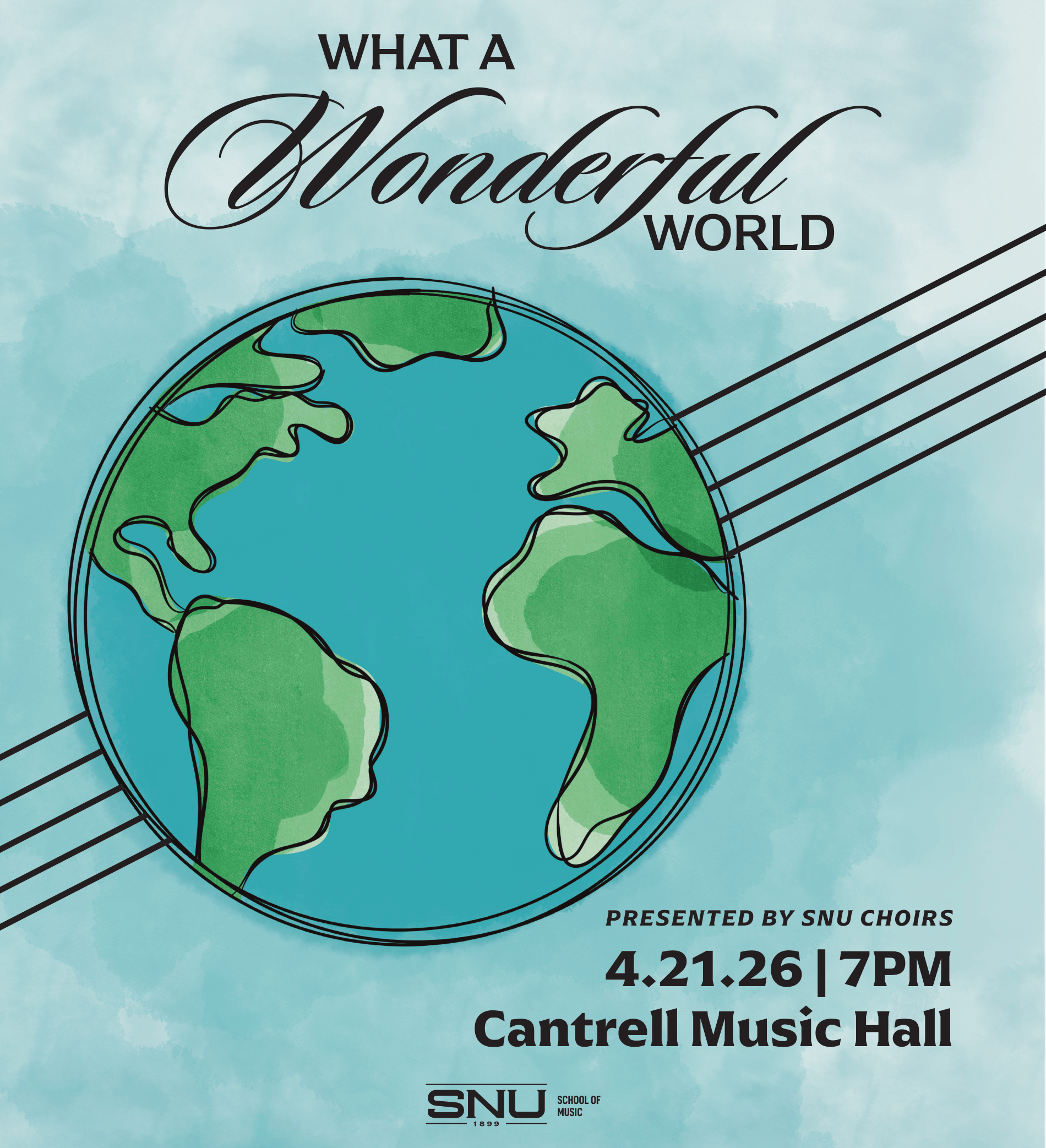 What A Wonderful World SNU Spring Choir Concert