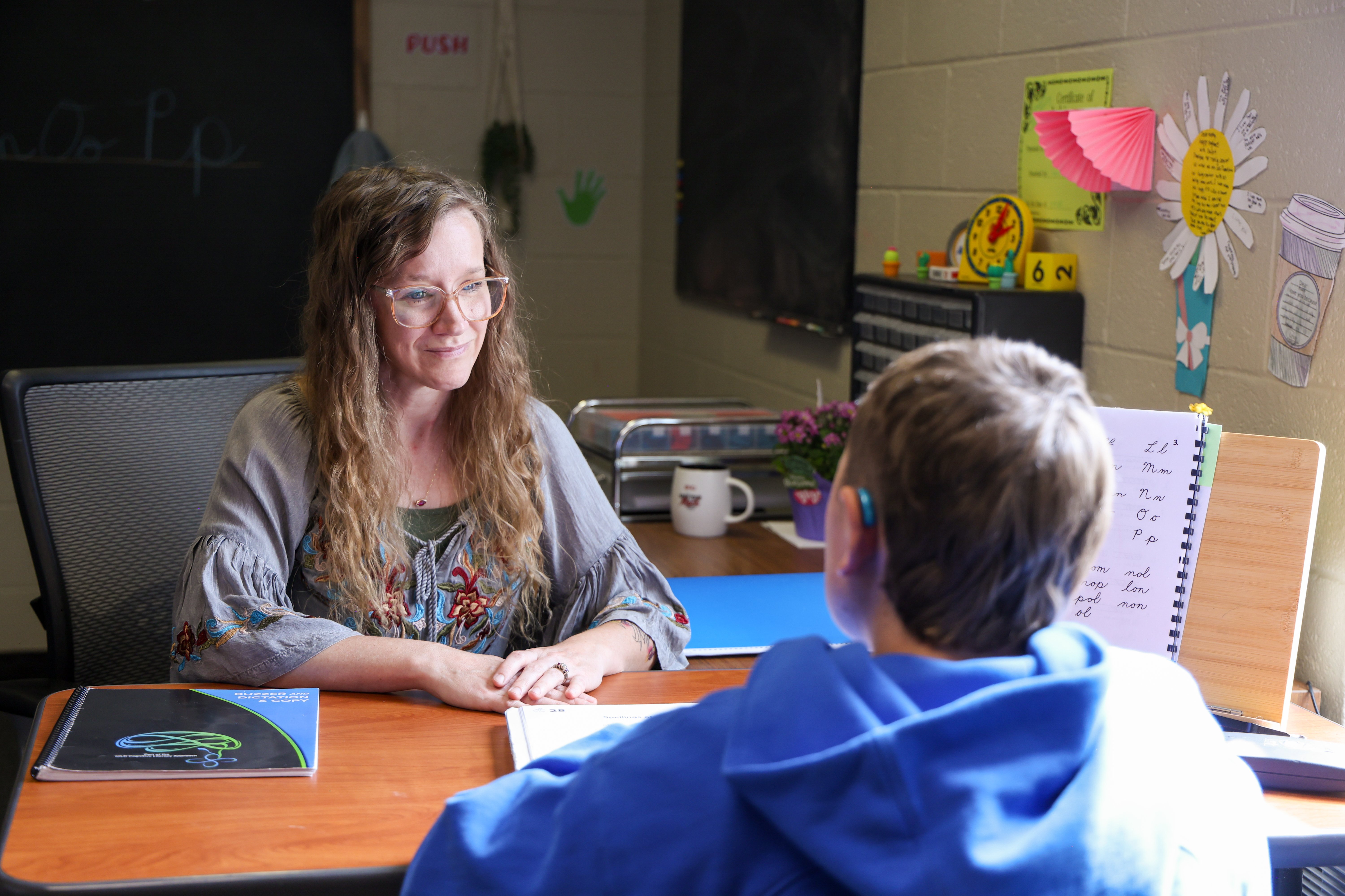 Special Education Professional Working with a Student