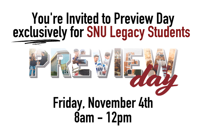 Preview Day for SNU Legacy Students