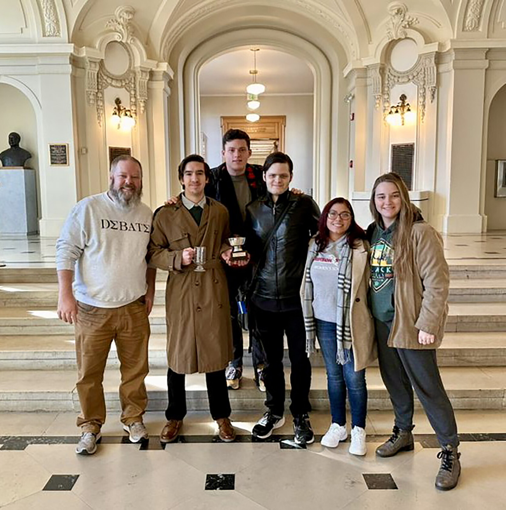 SNU Debut Debate Team Takes Third in Naval Academy Tournament; Hough Wins Best Speaker