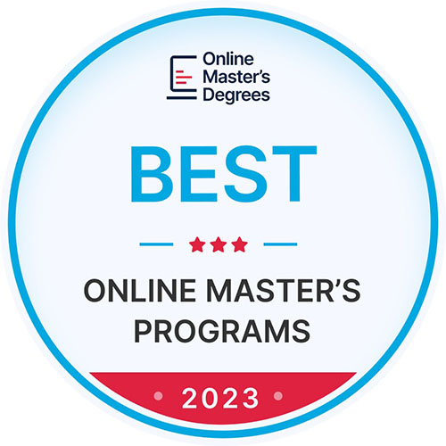 Best Online Master's Program 2023 Seal