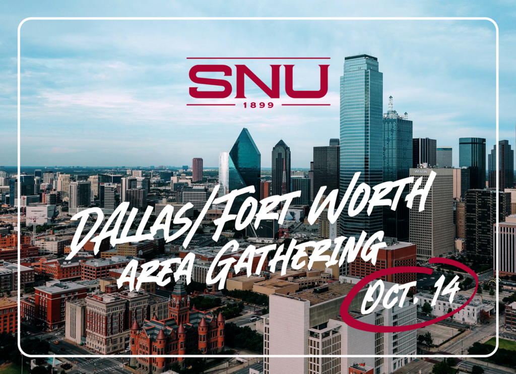 Dallas/Fort Worth Area Gathering for SNU on October 14, 2023.