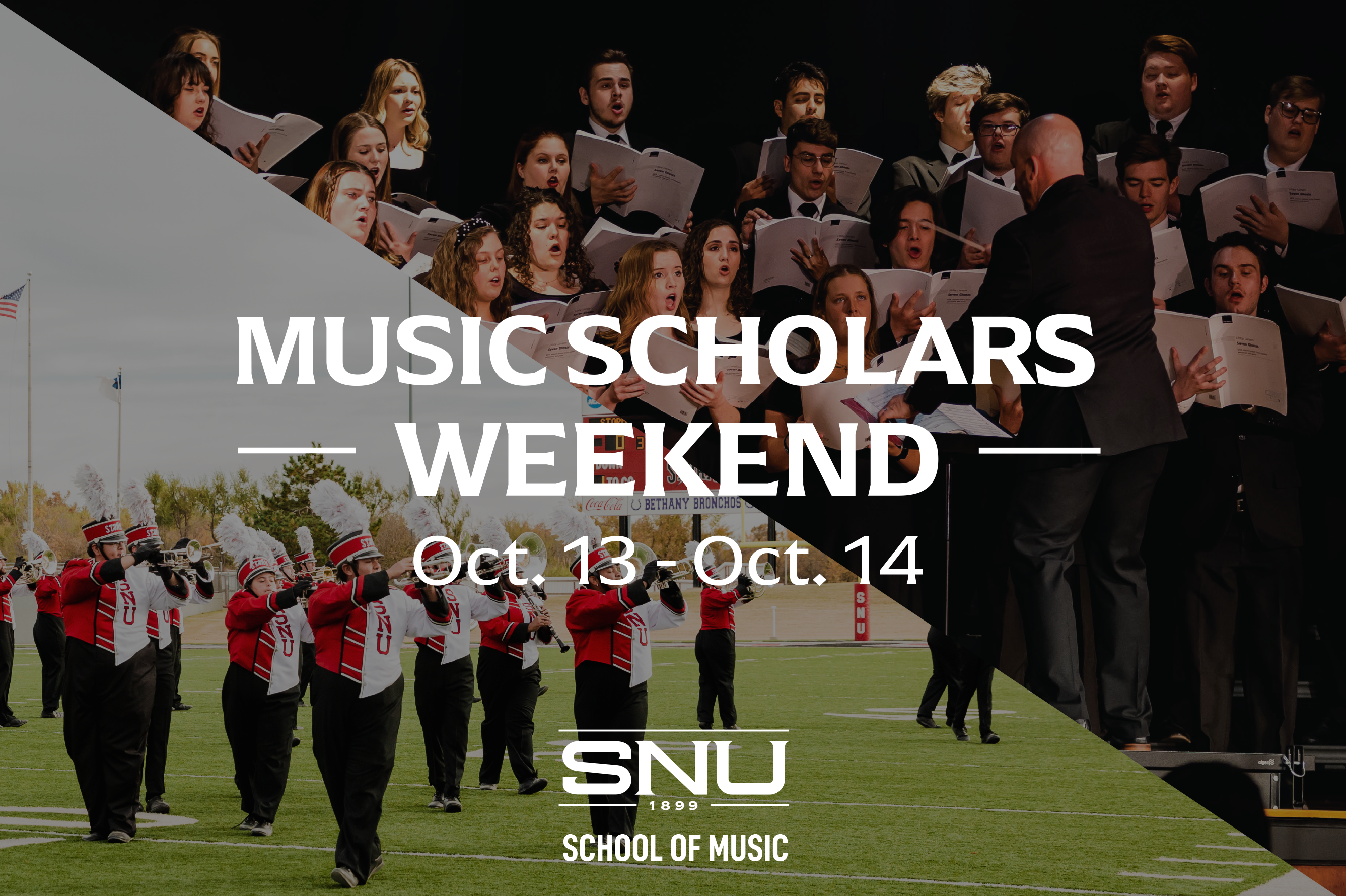 Music Scholars weekend Oct 13 - 14